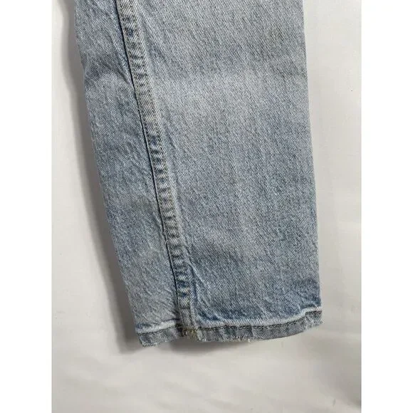 Ksubi Men's Size 30x29‎ Light Blue Distressed Jeans